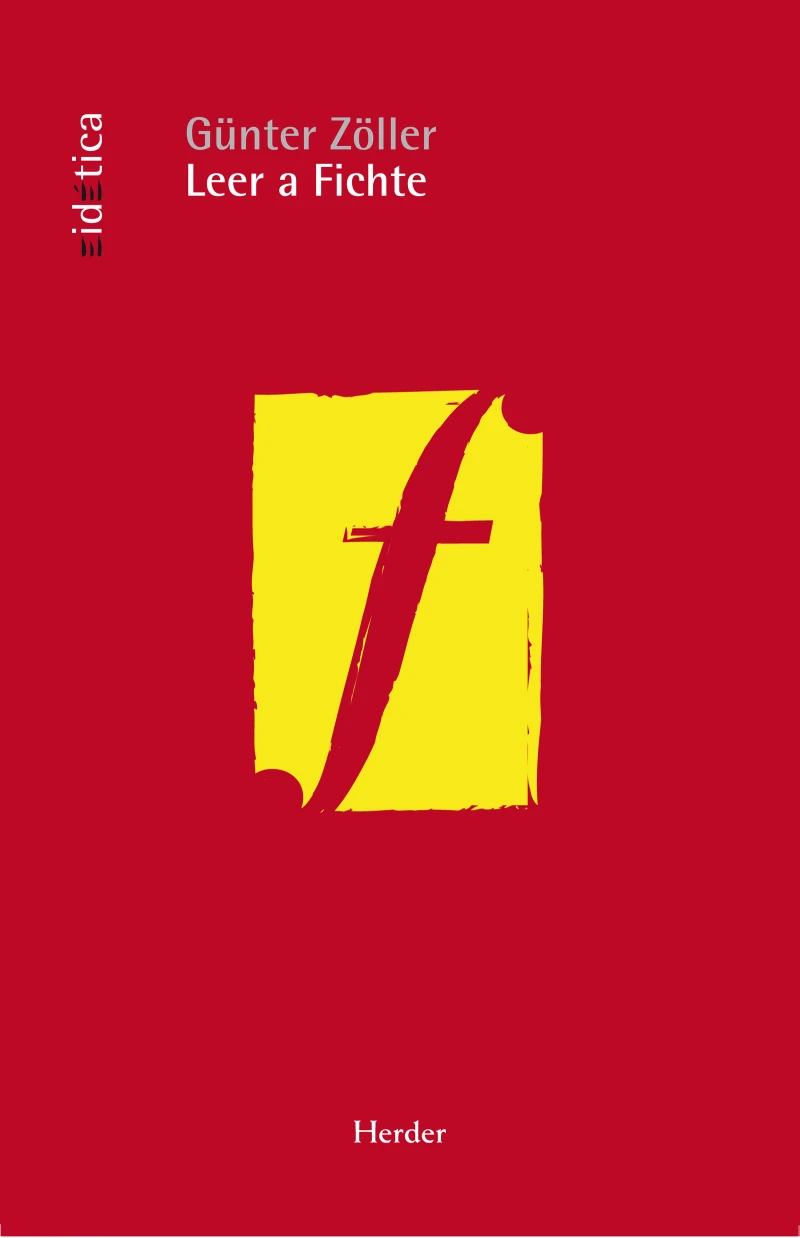 Portada: Leer a Fichte