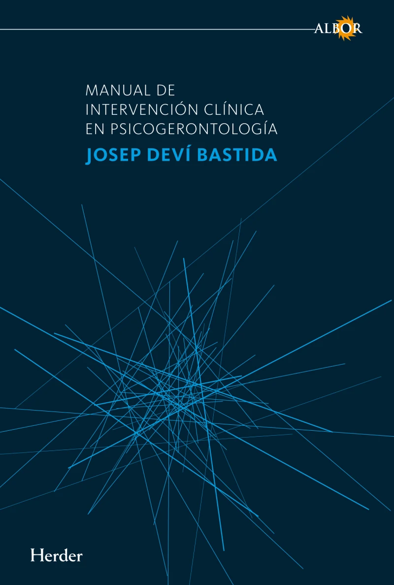 Portada: Manual de intervención clínica en psicogerontología