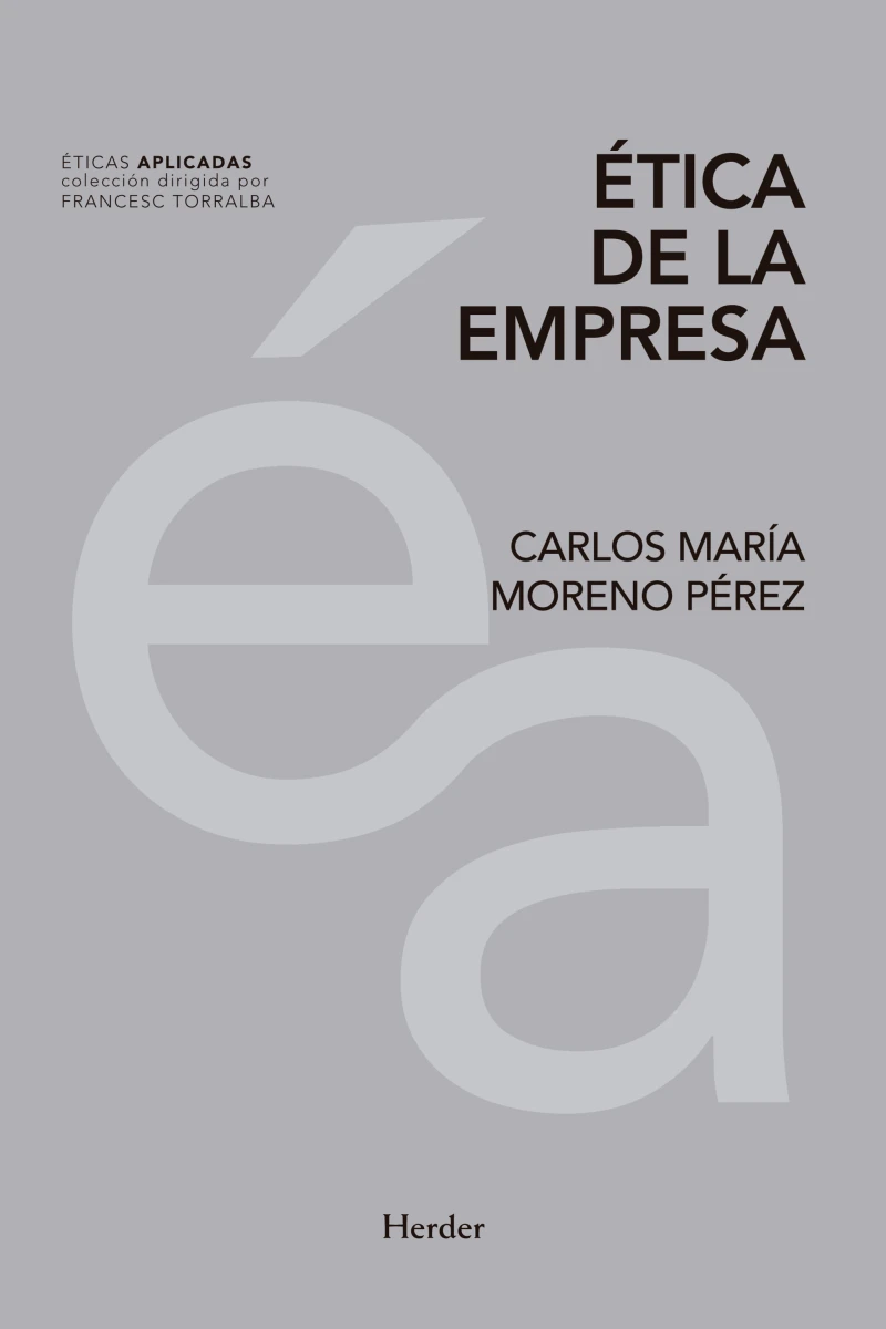 Portada: Ética de la empresa