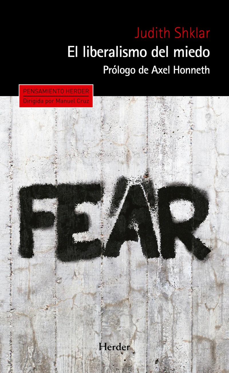 Portada: El liberalismo del miedo