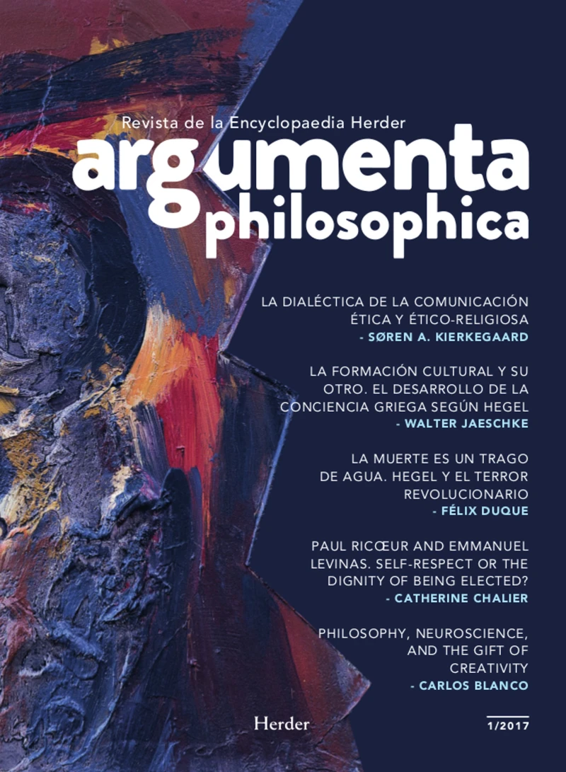 Portada: Argumenta philosophica 2017/1
