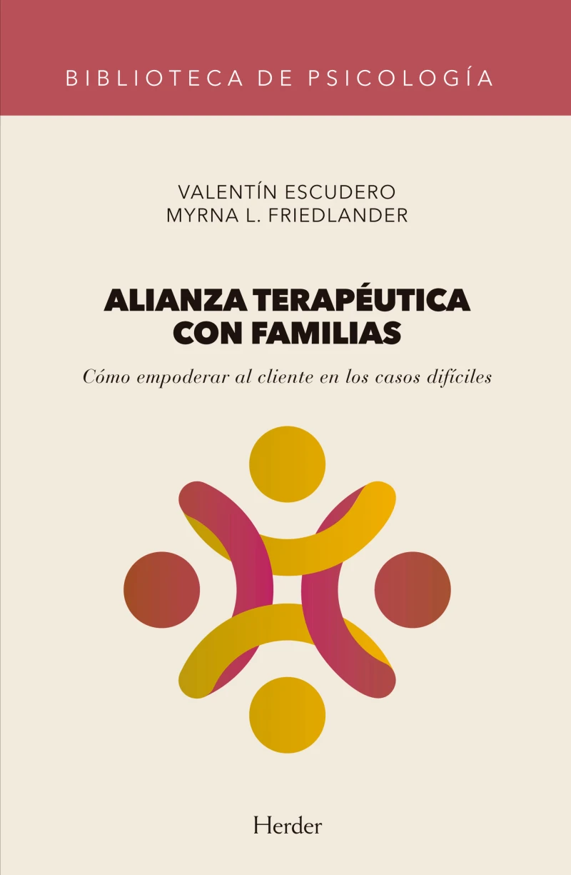 Portada: Alianza terapéutica con familias