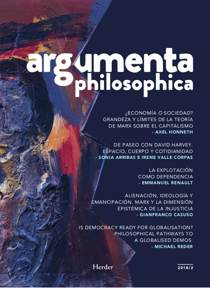 Portada: Argumenta philosophica 2018/2