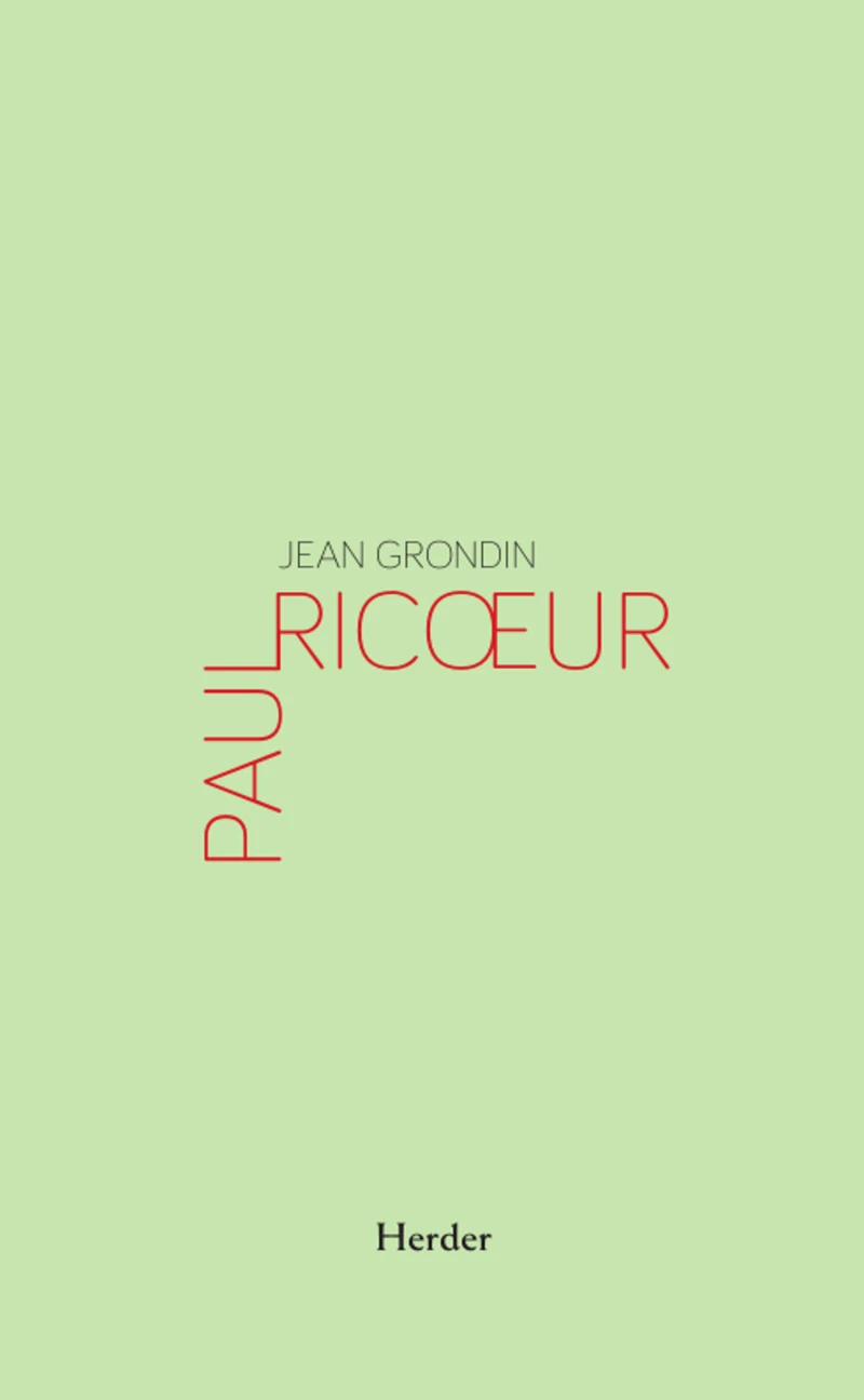 Portada: Paul Ricoeur