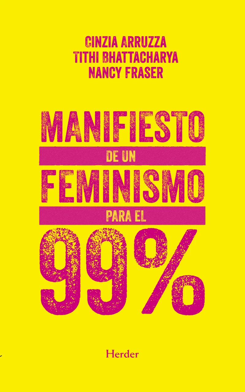 Portada: Manifiesto de un feminismo para el 99%