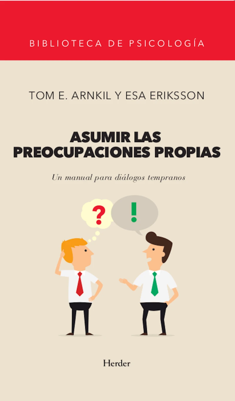 Portada: Asumir las preocupaciones propias