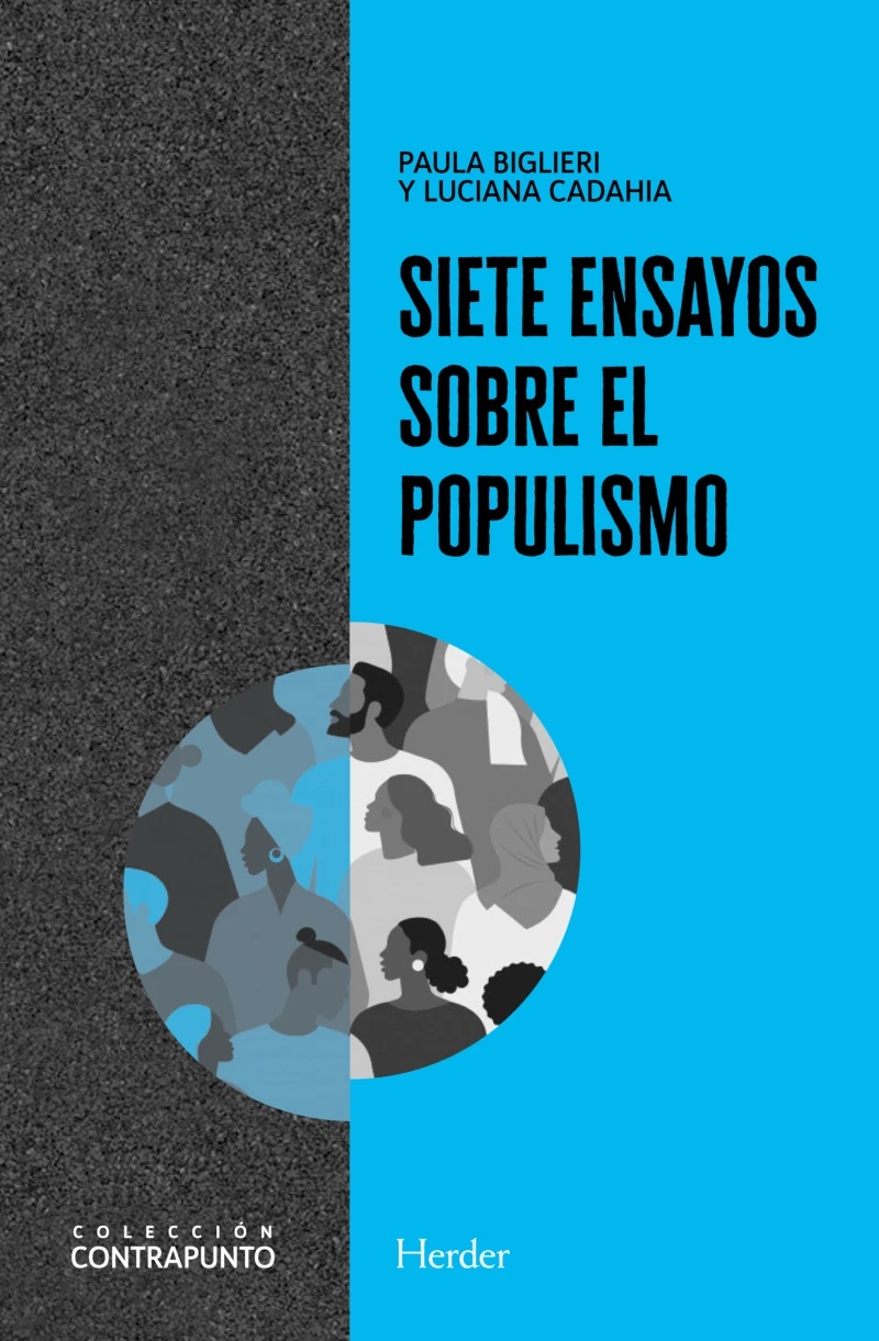 Portada: Siete ensayos sobre populismo