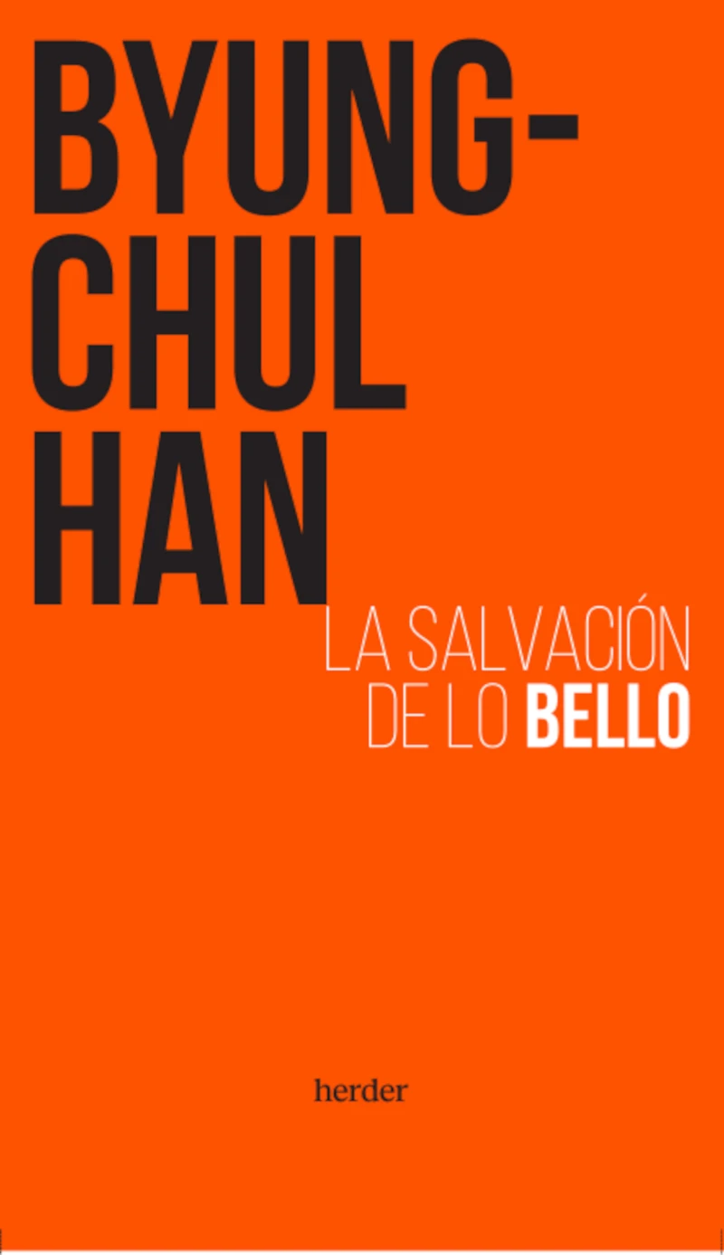 Portada: La salvación de lo bello