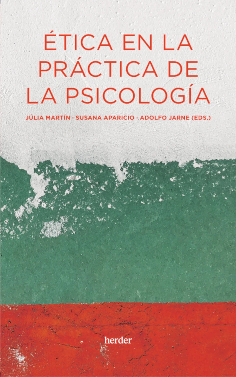 Portada: Ética en la práctica de la psicología