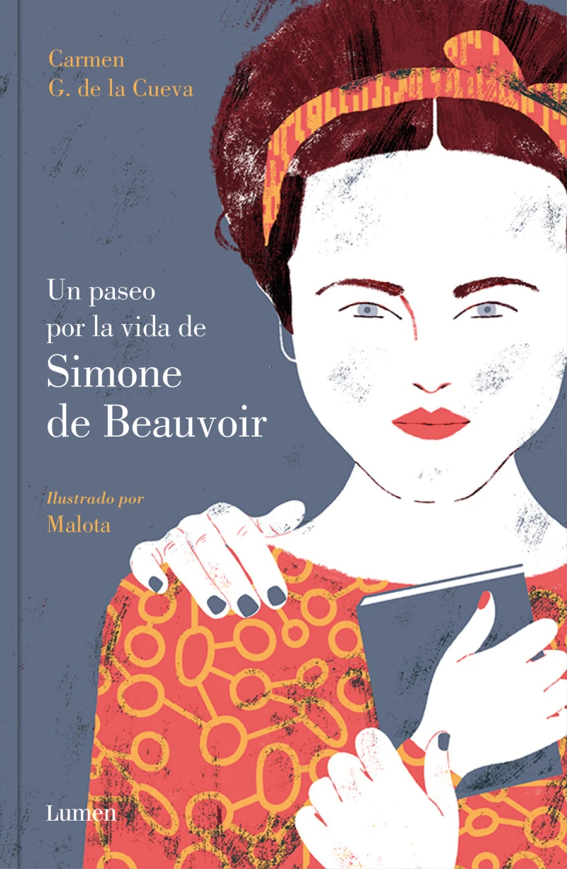 Portada: Un paseo por la vida de Simone de Beauvoir