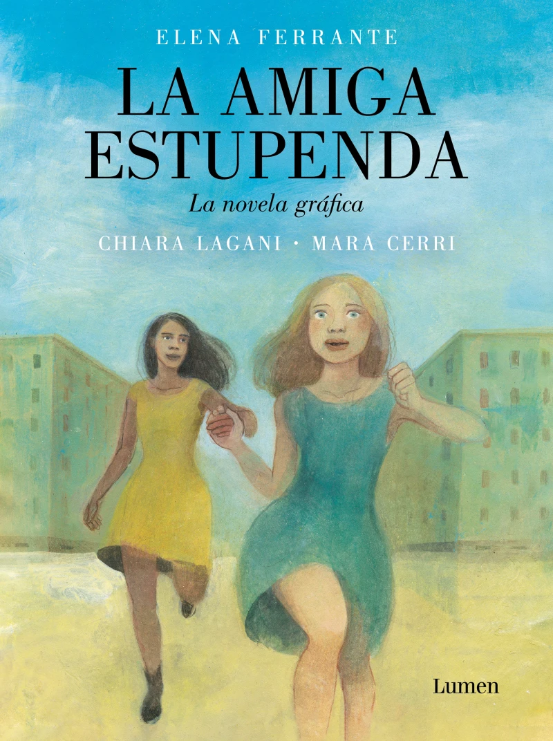 Portada: La amiga estupenda. La novela gráfica