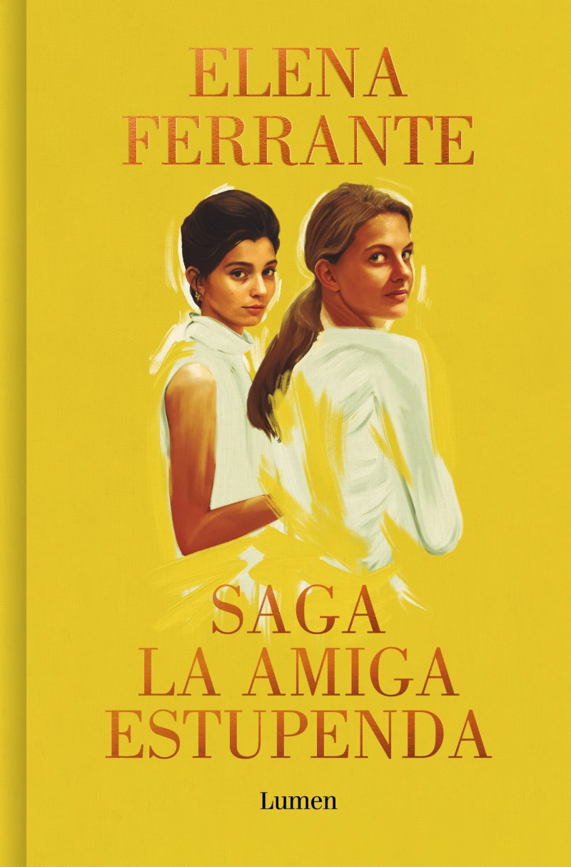 Portada: Saga La amiga estupenda