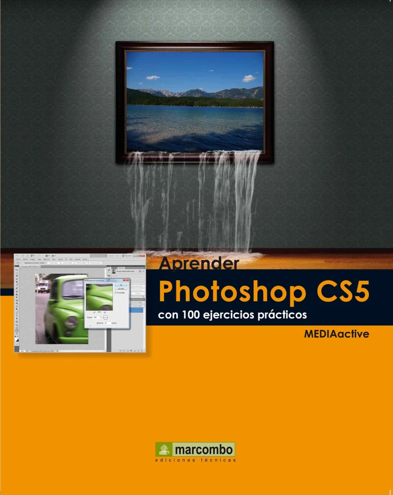 Portada: Aprender Photoshop CS5 con 100 ejercicios prácticos