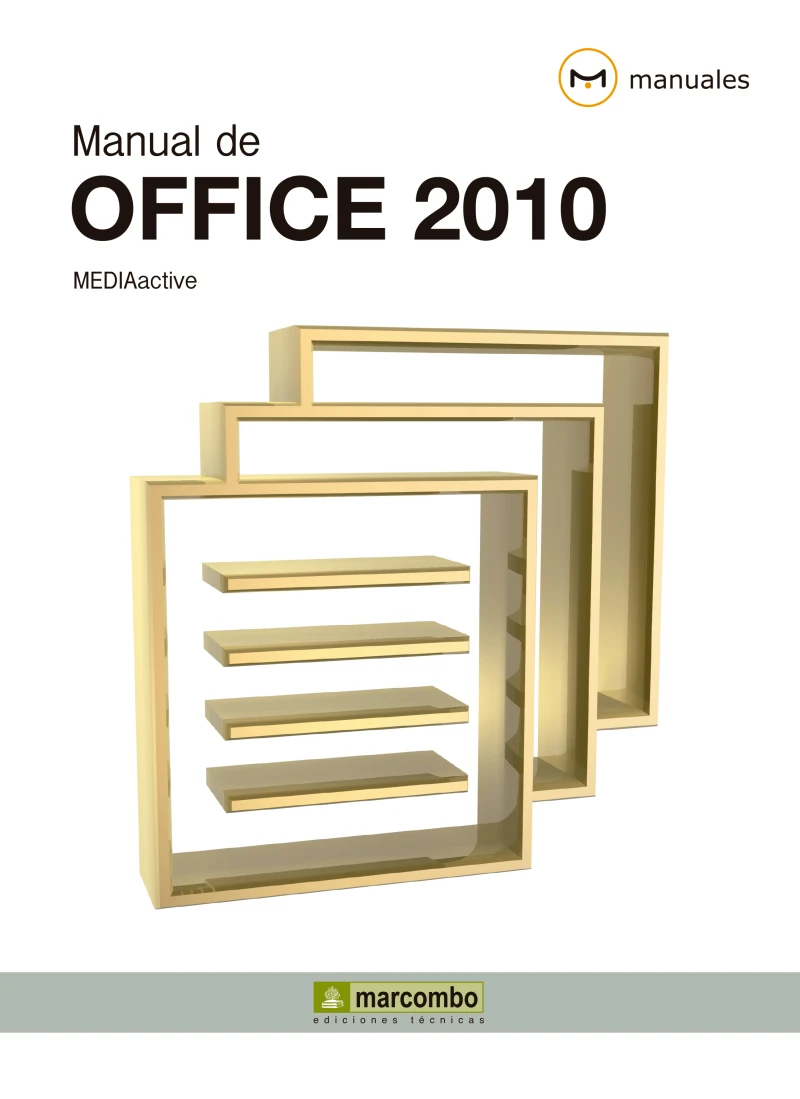 Portada: Manual de Office 2010