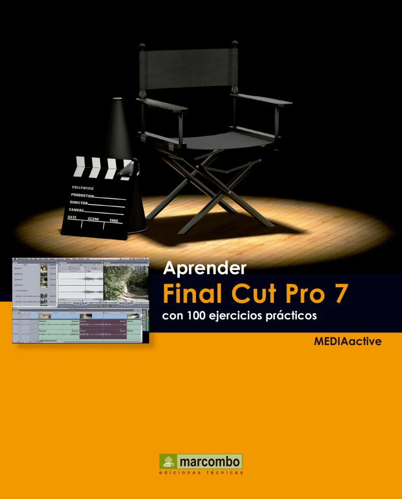 Portada: Aprender Final Cut Pro 7 con 100 ejercicios prácticos