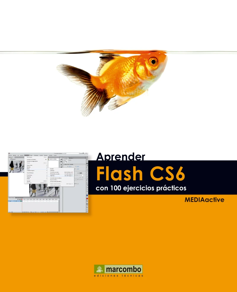 Portada: Aprender Flash CS6 con 100 ejercicios prácticos