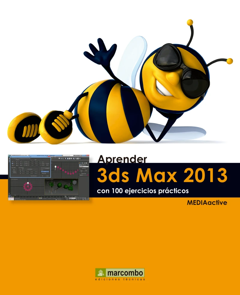 Portada: Aprender 3DS Max 2013 con 100 ejercicios prácticos