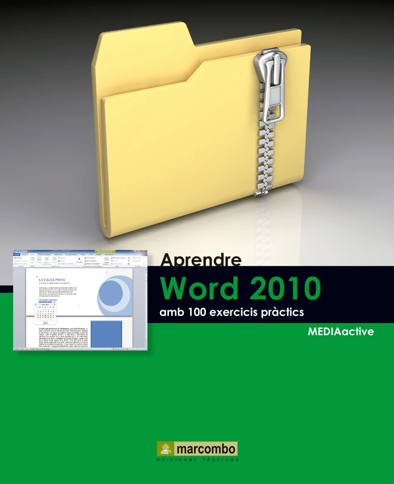 Portada: Aprendre Word 2010 amb 100 exercicis pràctics