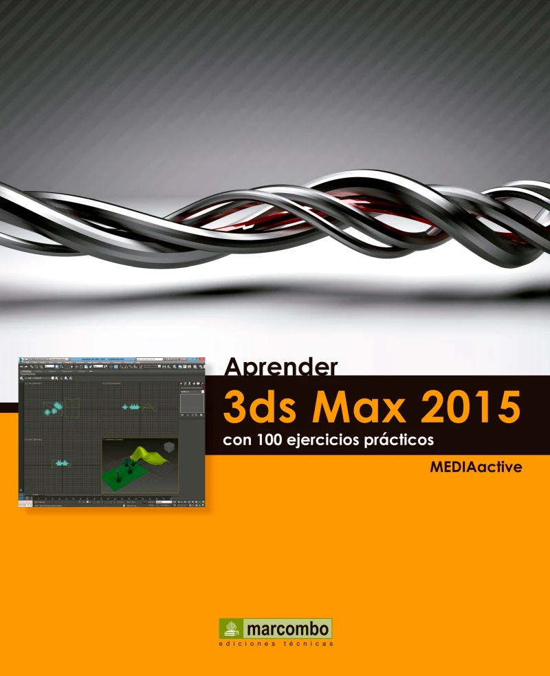 Portada: Aprender 3DS Max 2015 con 100 ejercicios prácticos