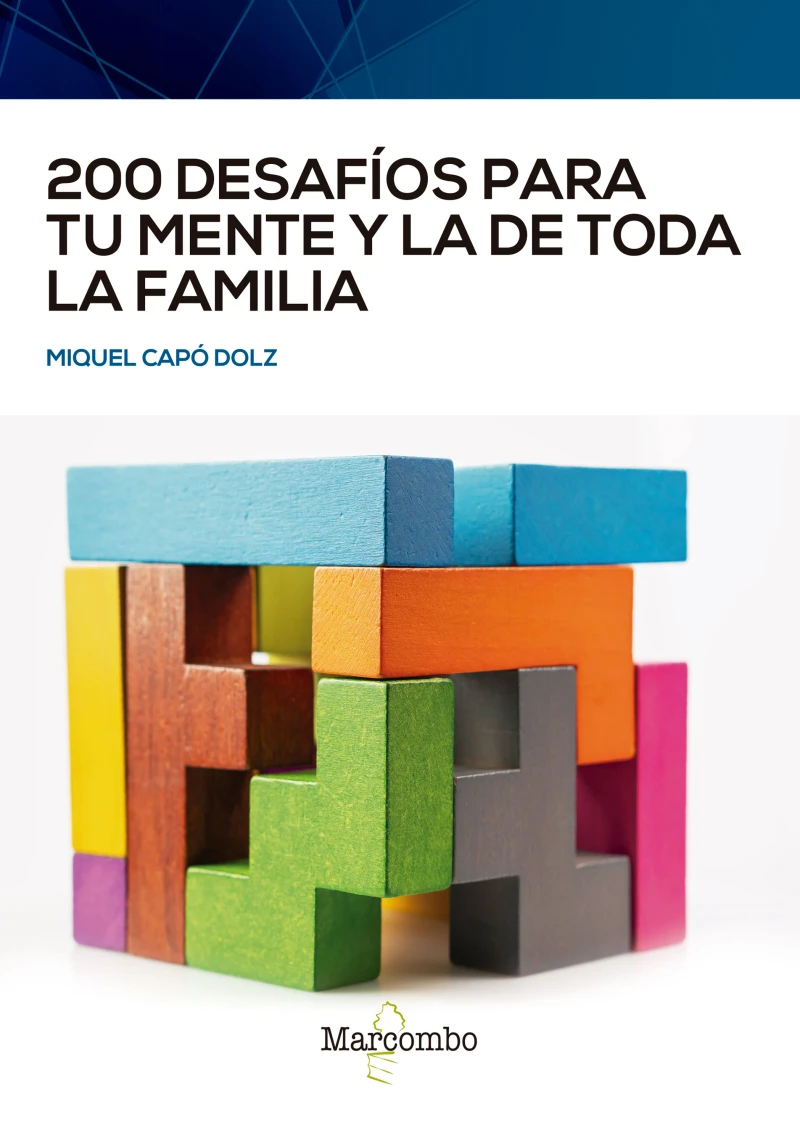 Portada: 200 desafíos para tu mente y la de toda la familia