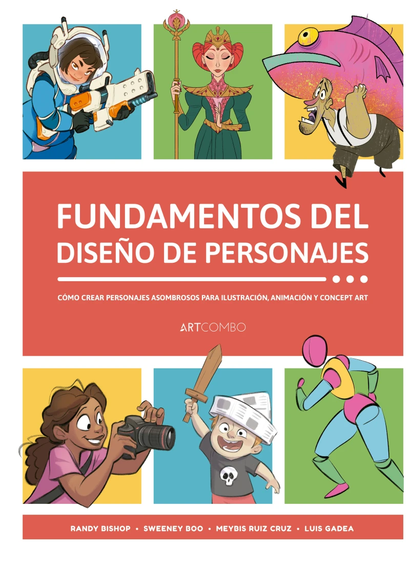Portada: Fundamentos del diseño de personajes