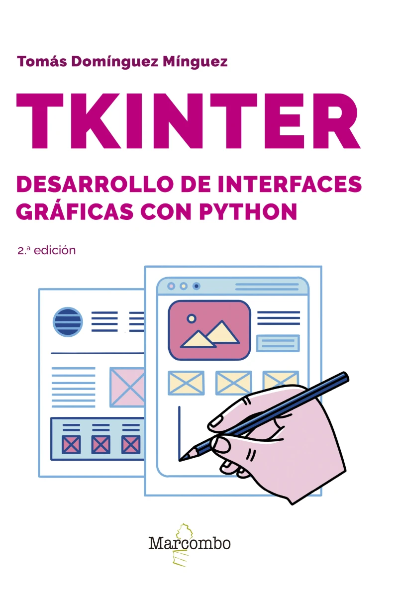 Portada: Tkinter. Desarrollo de interfaces gráficas con Python 2.º edición