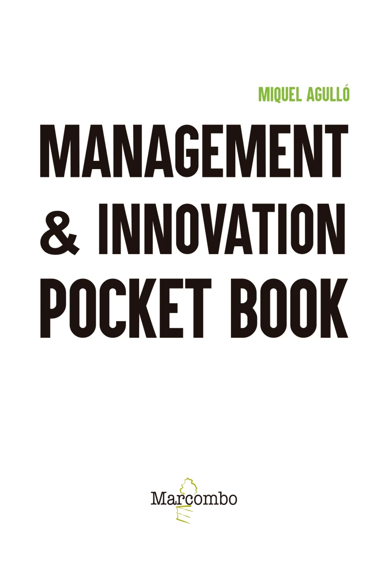 Portada: Management & Innovation Pocket-book