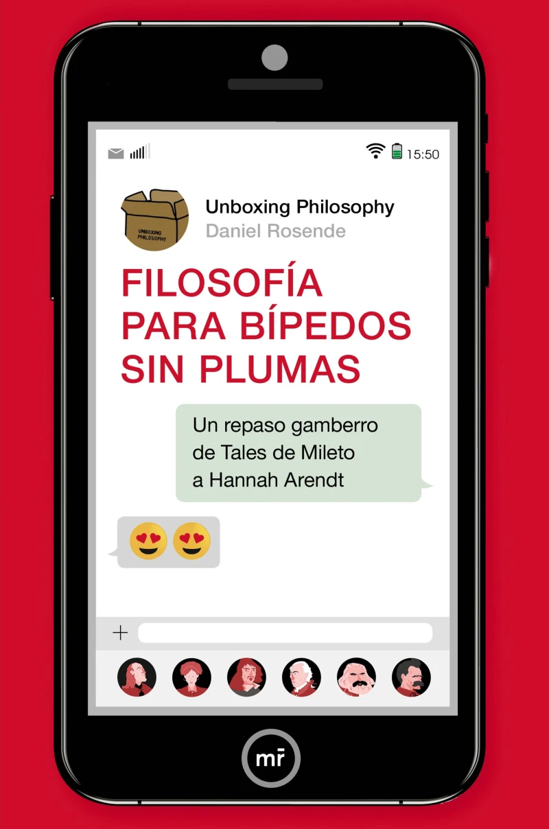Portada: Filosofía para bípedos sin plumas