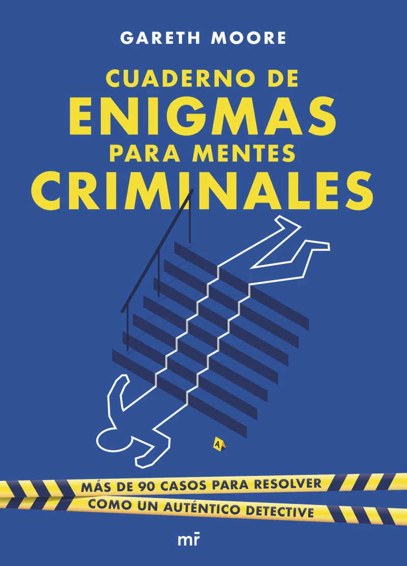 Portada: Cuaderno de enigmas para mentes criminales