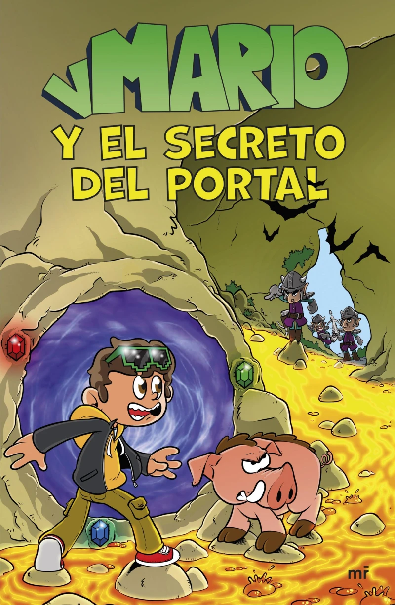 Portada: vMario y el secreto del portal