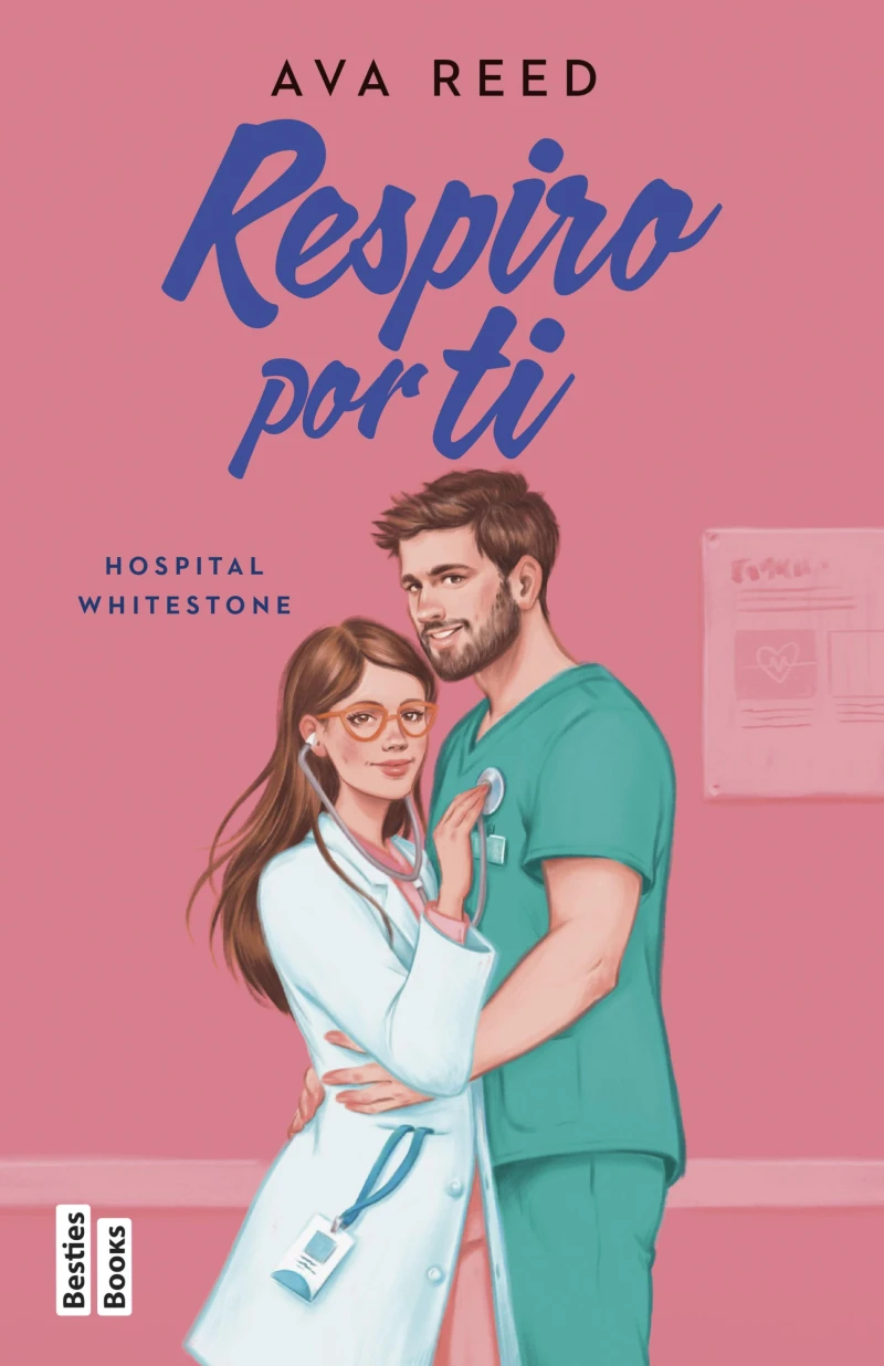 Portada: Respiro por ti (Serie Hospital Whitestone 3)