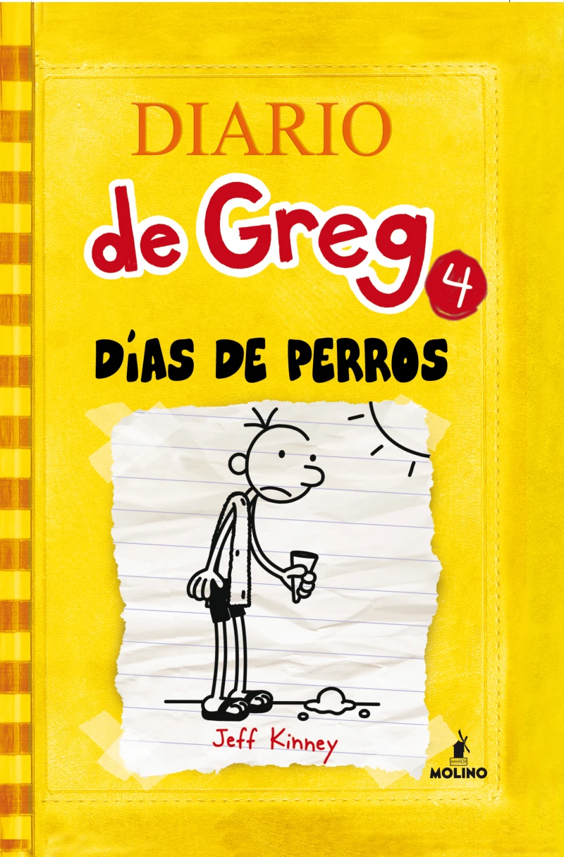 Portada: Diario de Greg 4 - Días de perros