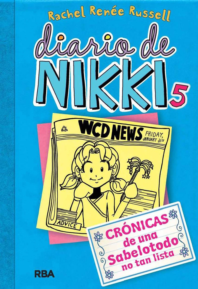 Portada: Diario de Nikki 5 - Una sabelotodo no tan lista