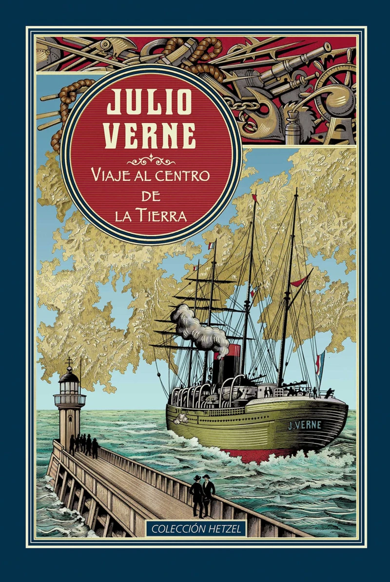 Portada: Viaje al centro de la tierra