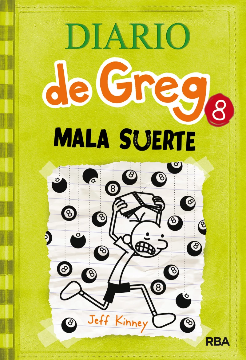 Portada: Diario de Greg 8 - Mala suerte
