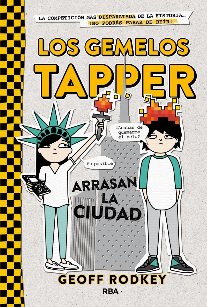 Portada: Los gemelos Tapper arrasan la ciudad (Los gemelos Tapper 2)