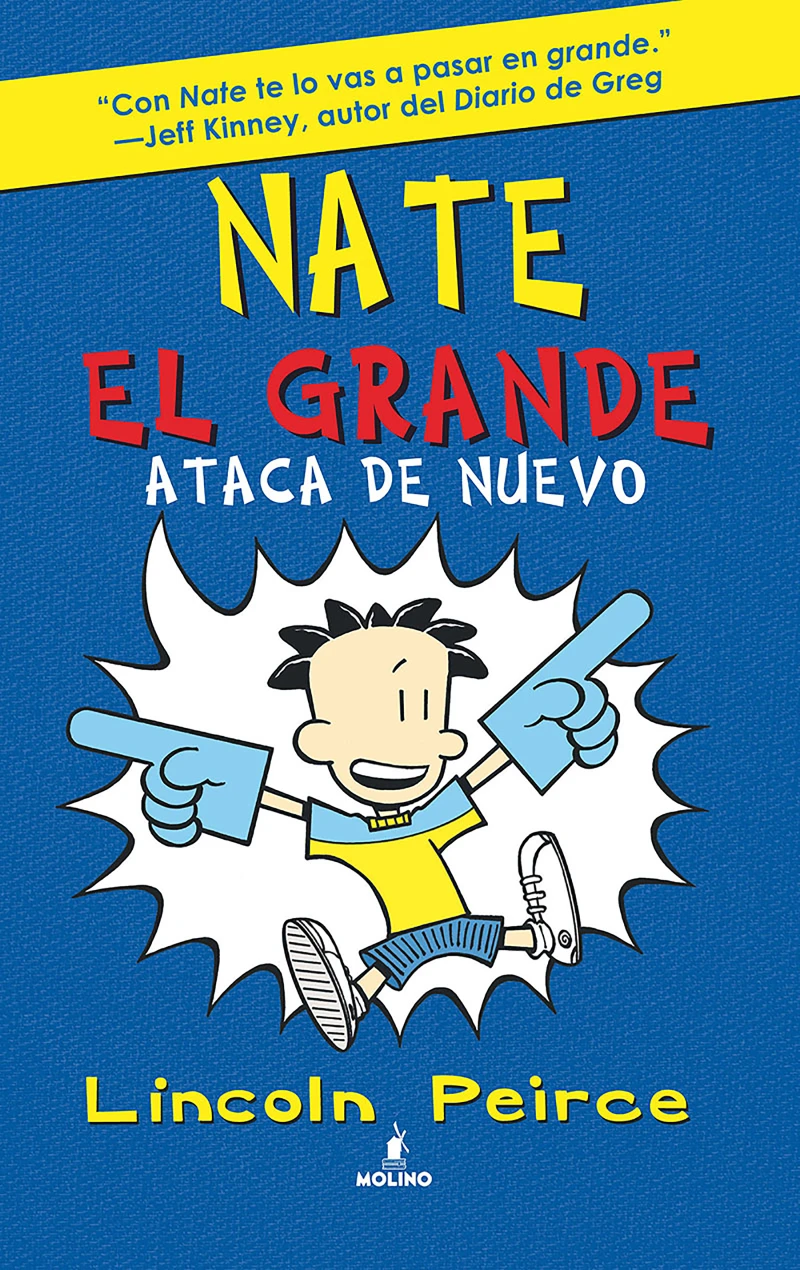 Portada: Nate el Grande 2 - Ataca de nuevo