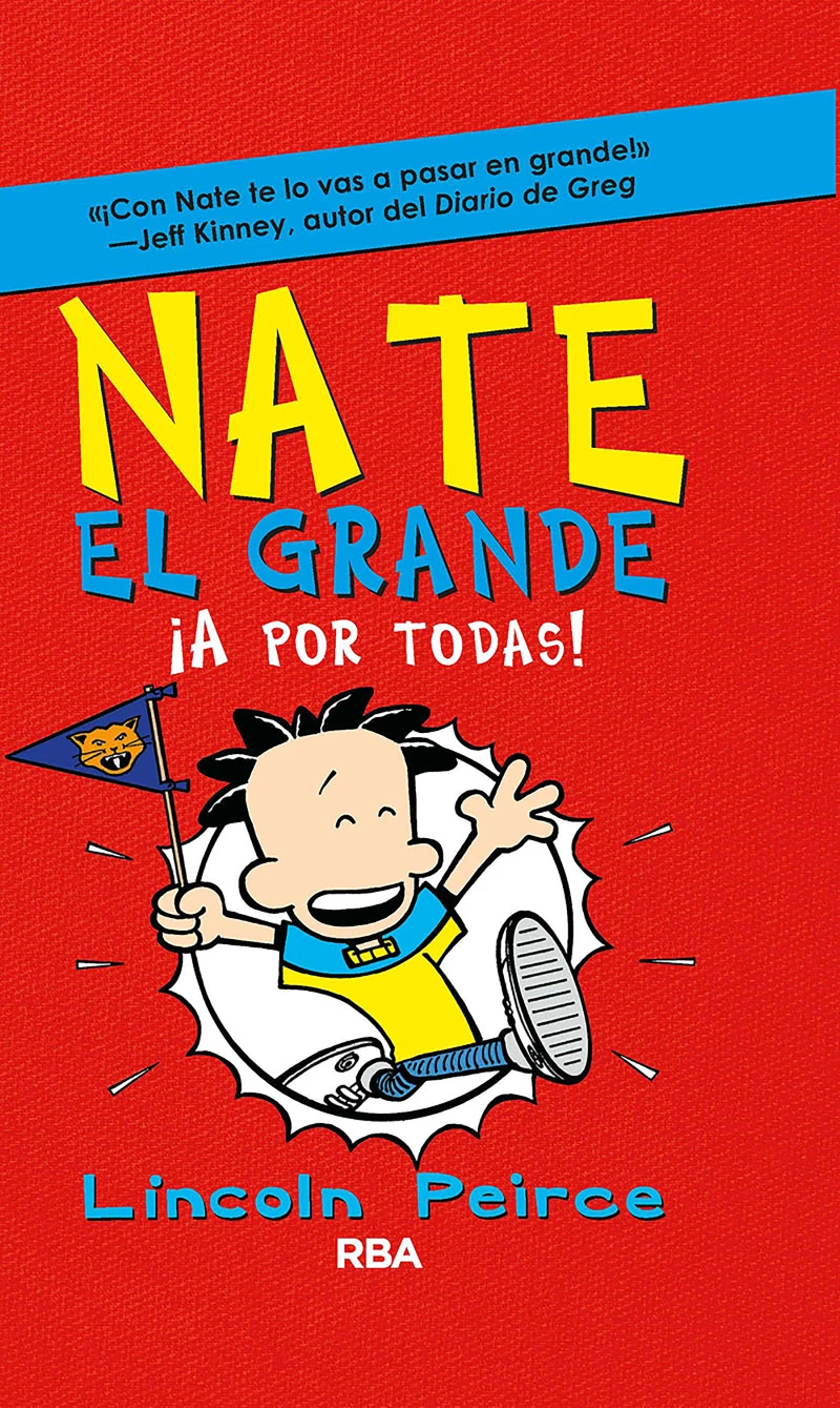 Portada: Nate el Grande 4 - ¡A por todas!