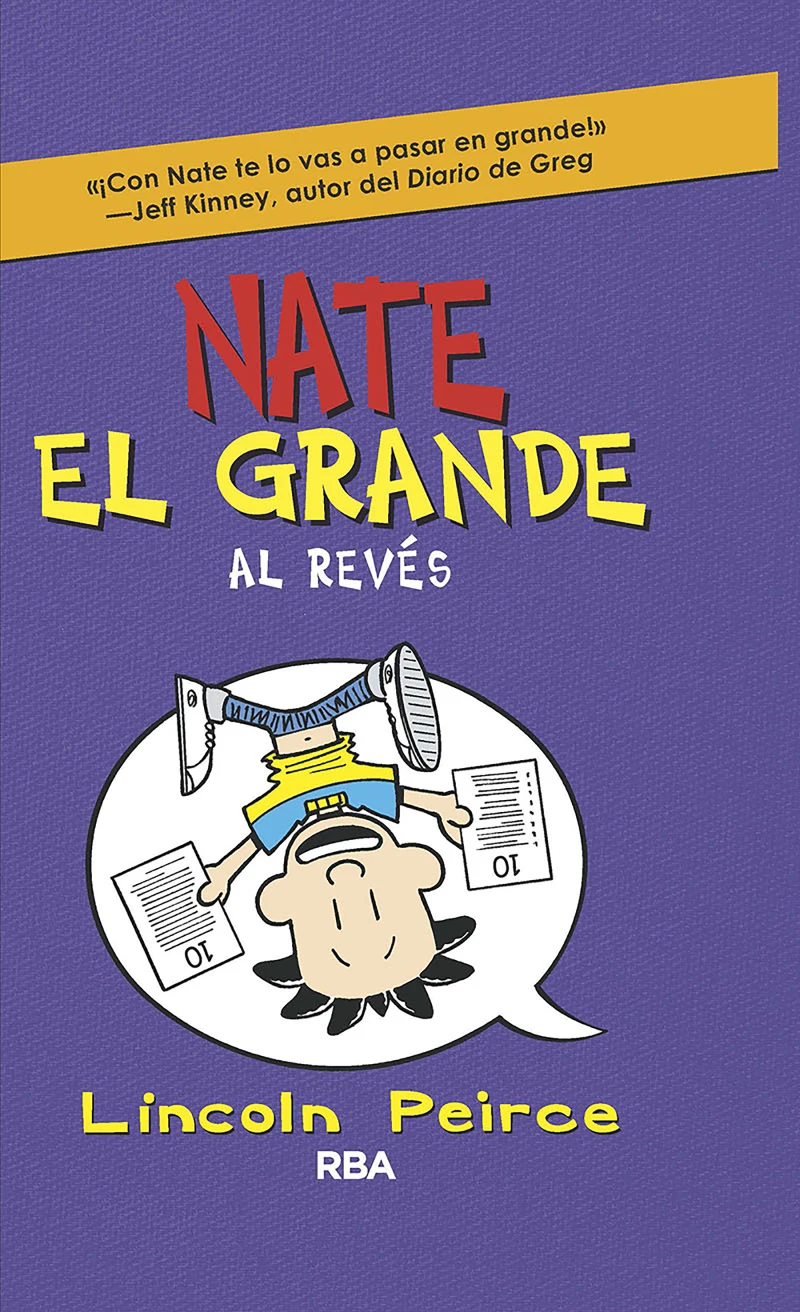 Portada: Nate el Grande 5 - Al revés