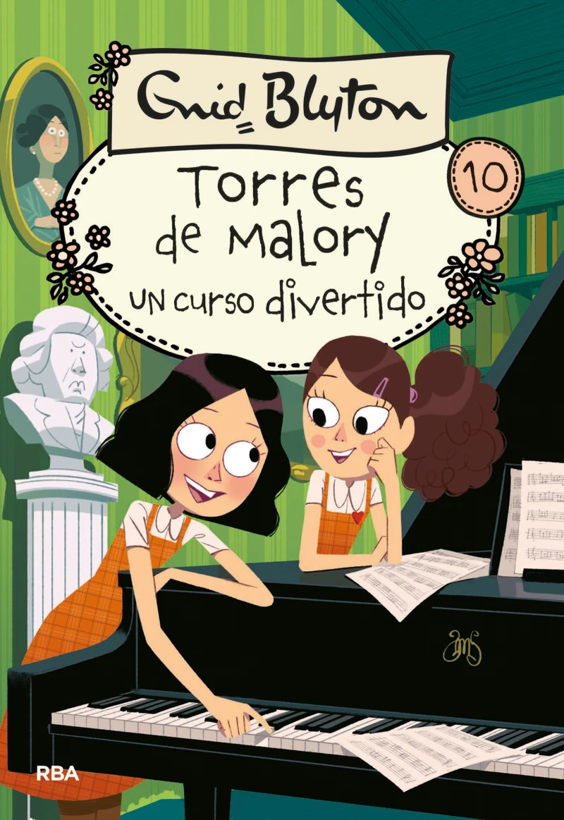Portada: Torres de Malory 10 - Un curso divertido