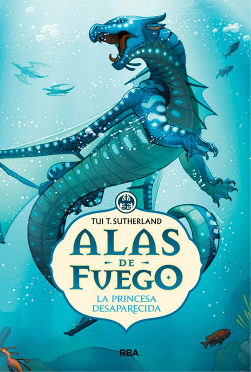 Portada: La heredera perdida (Alas de fuego 2)