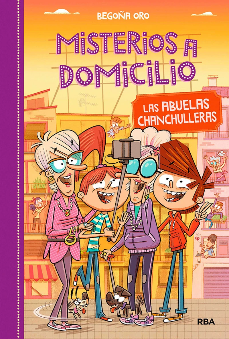 Portada: Misterios a domicilio 3 - Las abuelas chanchulleras