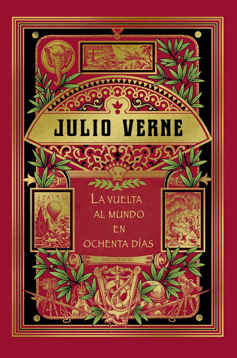 Portada: La vuelta al mundo en 80 días