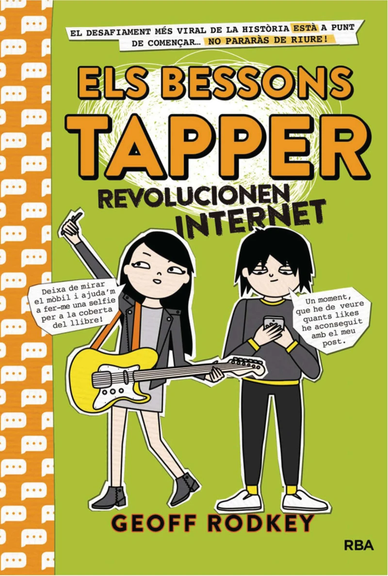Portada: Els bessons Tapper revolucionen Internet (Els bessons Tapper 4)