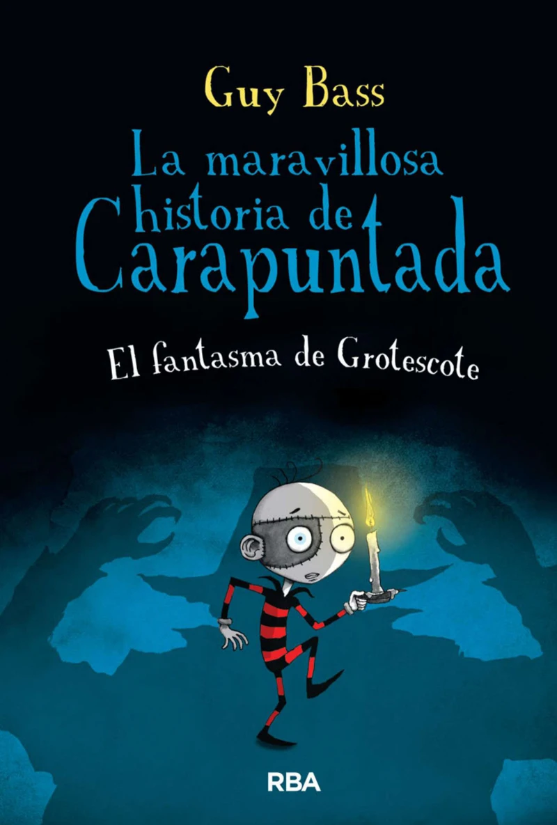 Portada: La maravillosa historia de Carapuntada 3 - El fantasma de Grotescote