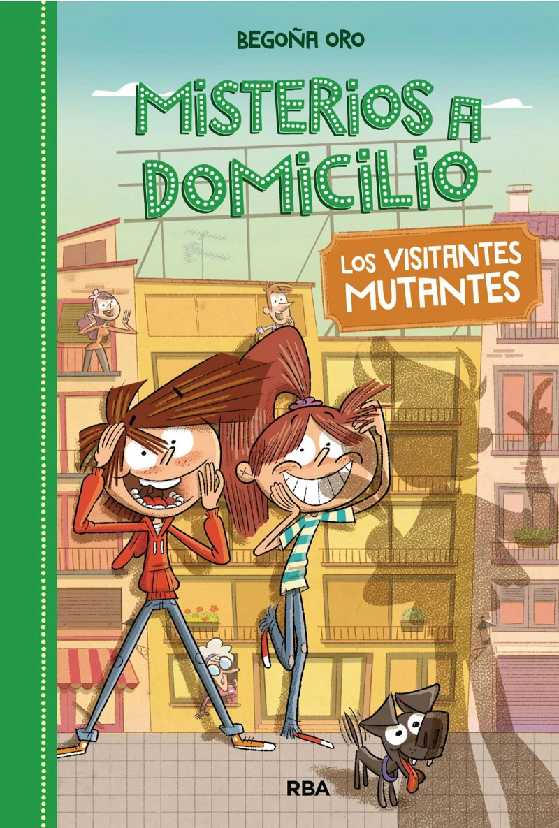 Portada: Misterios a domicilio 4 - Los visitantes mutantes