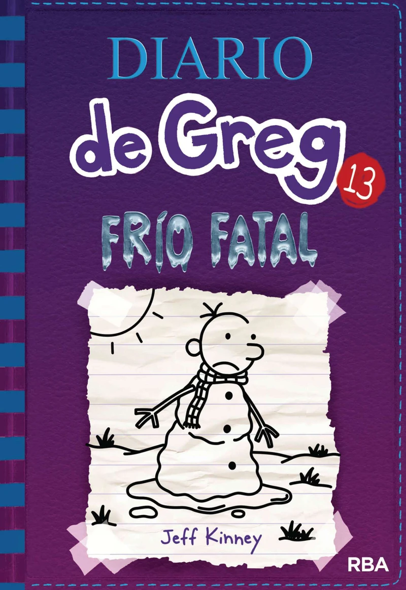 Portada: Diario de Greg 13 - Frío fatal