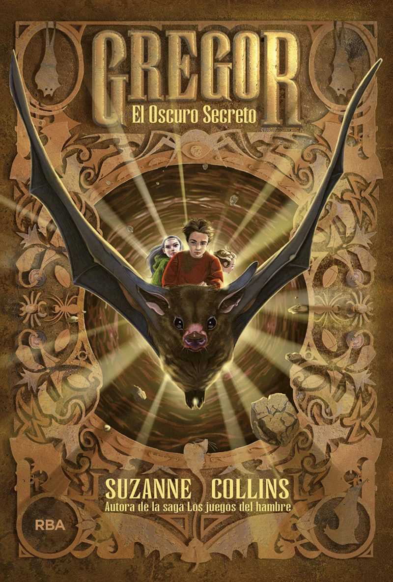 Portada: Gregor 4 - El oscuro secreto