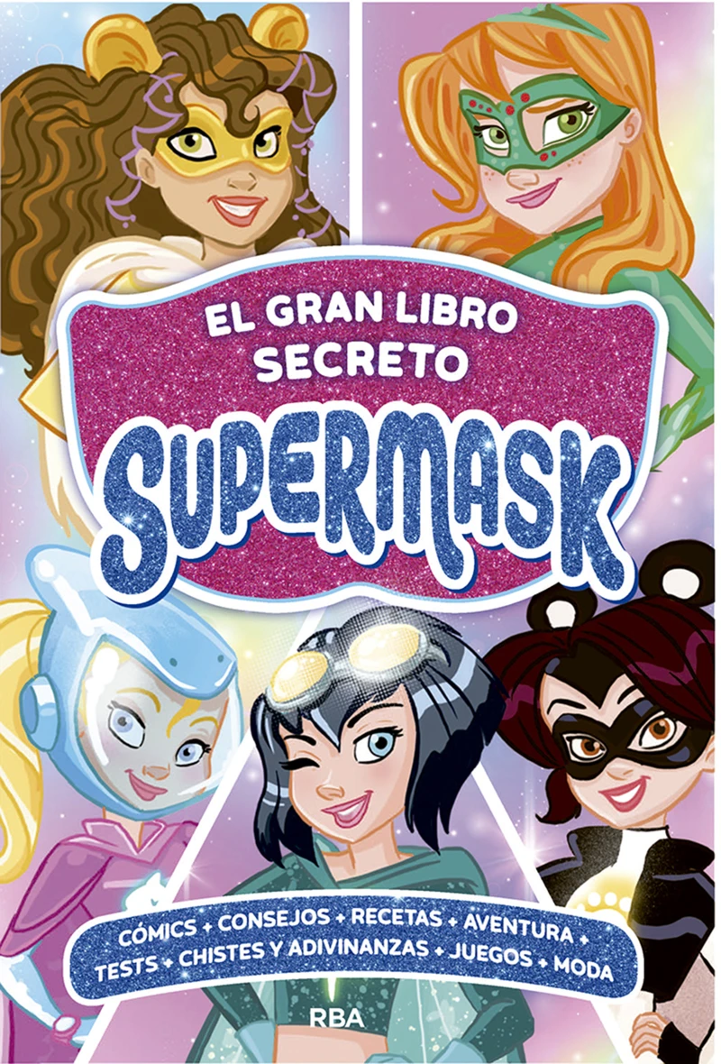 Portada: Supermask - El gran libro secreto de Supermask