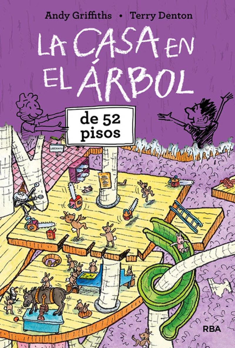 Portada: La casa en el árbol de 52 pisos (La casa en el árbol 4)